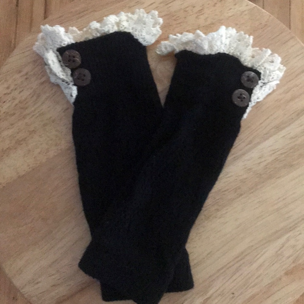 Crotchet Boot Cuffs